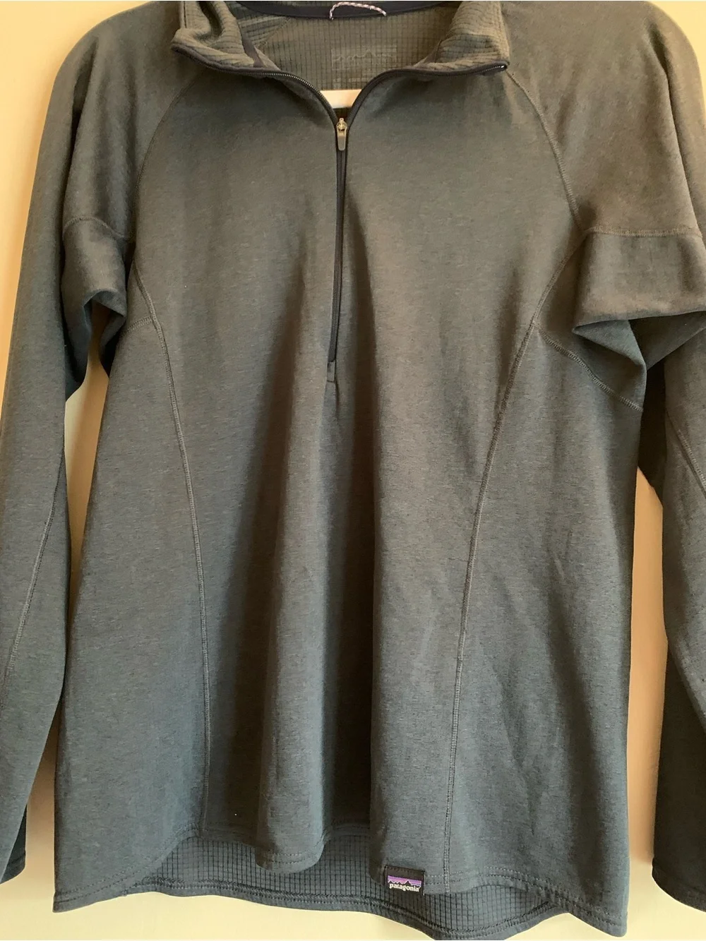 Patagonia Men's Quarter-Zip Fleece Pullover Size Large Pullover Collared